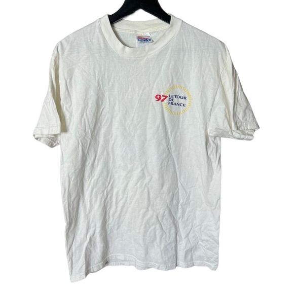 VTG 1997 Le Tour De France T Shirt Medium - Picture 2 of 5